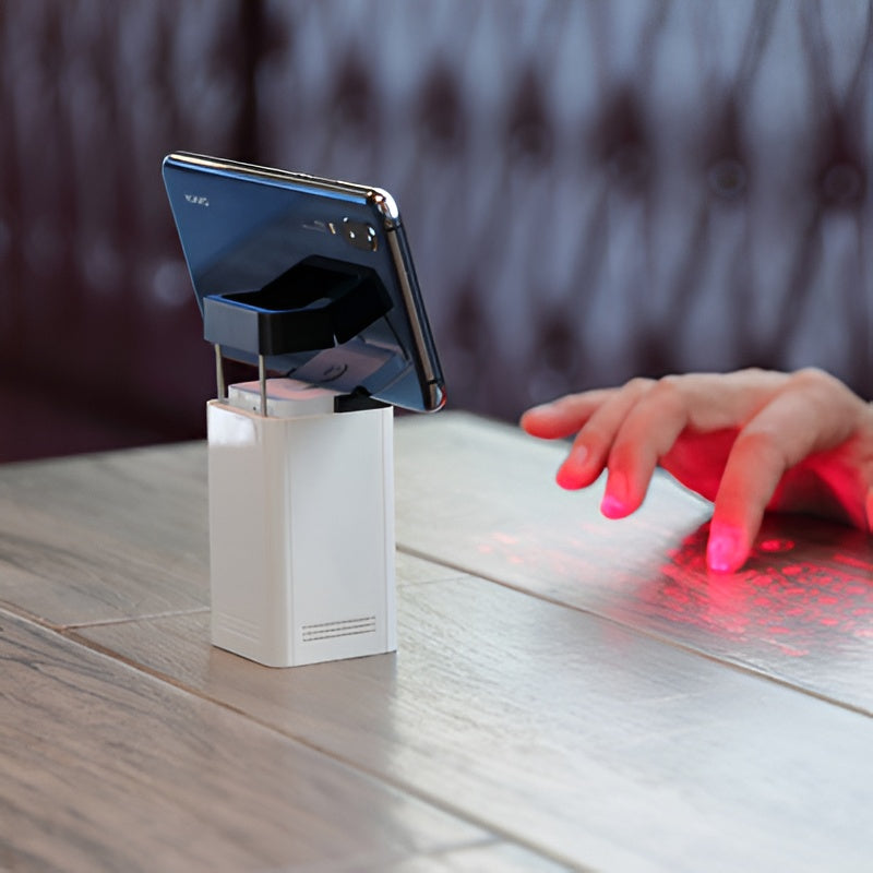 Ketodeck Virtual Laser Keyboard — Wireless Bluetooth Projection Keyboard